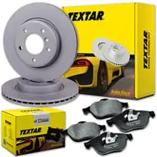 TEXTAR BREMSSCHEIBEN 262mm + BELÄGE VORNE für HONDA JAZZ 3 4 GE GK + INSIGHT ZE Finale Aktion