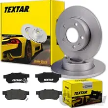 TEXTAR BREMSSCHEIBEN 239mm + BELÄGE HINTEN passend für HONDA JAZZ 3 GE Sonderangebot