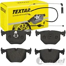 TEXTAR BREMSBELAGSATZ HINTERACHSE passend für BMW 3er E46 CABRIO COUPE M3 Zertifiziert