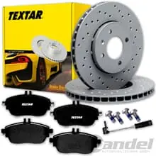 TEXTAR BREMSSCHEIBEN 295mm + BELÄGE VORNE für MERCEDES CLA C117 X117 + GLA X156 Bestseller