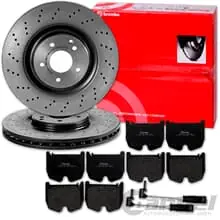 brembo BREMSSCHEIBEN 360mm + BELÄGE VORNE für MERCEDES W211 S211 CLS AMG 55 Wochenendangebot
