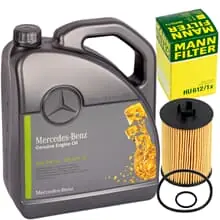 ORIGINAL für MERCEDES 5W30 ÖL+MANN ÖLFILTER A B KLASSE W169 W245 A B 150- Super-Preis