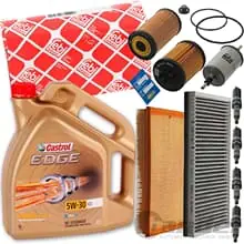 Versand Am Gleichen Tag FEBI FILTER SET+5W30 MOTORÖL passend für OPEL CORSA C D COMBO+TOUR