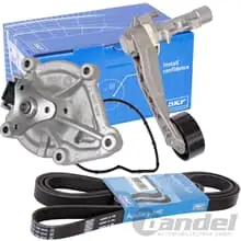 SKF KEILRIPPENRIEMENSATZ WASSERPUMPE SPANNROLLE passend für 1.4 1.6 MINI / PSA Nur Heute