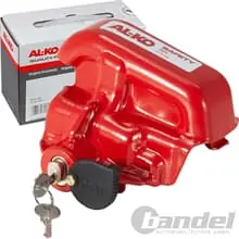 Echt ALKO SAFETY PLUS ROT AKS 2004 3004 DIEBSTAHLSICHERUNG ANHÄNGER WOHNWAGEN CARAVAN