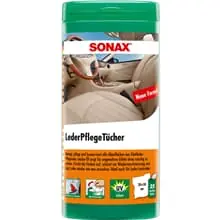 Beliebt 25x SONAX LEDERPFLEGETÜCHER LEDER PFLEGE REINIGUNG FEUCHTTÜCHER BOX