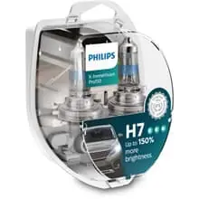 Bestpreis 2x PHILIPS® X-treme VISION H7 "+150% mehr Licht" KFZ AUTO GLÜHLAMPEN H7
