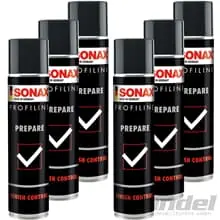 Neuheit 6x 400 ml SONAX PROFILINE LACKPREPARE FINISHCONTROLL LACKREINIGER ENTFETTER