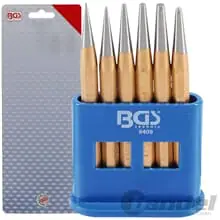BGS DURCHTREIBER-/ KÖRNER-SATZ 120mm SPLINTEN-TREIBER Ø 1-5mm 6-teilig Garantierte Lieferung