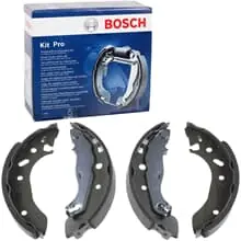BOSCH BREMSBACKENSATZ passend für FORD ESCORT FIESTA KA PUMA MAZDA 121 Markenware