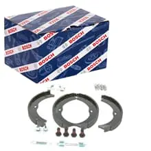 BOSCH HANDBREMSBACKEN FESTSTELLBREMSE für MERCEDES-BENZ EVITO MARCO V-KLASSE Heißes Angebot