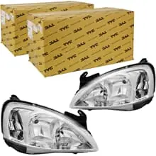 Neue Ware 2x TYC H7/H1 SCHEINWERFER LINKS+RECHTS für OPEL CORSA C X01 COMBO AB 02.2005