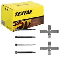 TEXTAR MONTAGESATZ BREMSBELÄGE HINTERACHSE FÜR VOLVO 240 740 760 780 850 940 Rabatt