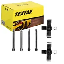 TEXTAR MONTAGESATZ BREMSBELÄGE HINTERACHSE FÜR CHRYSLER CROSSFIRE MERCEDES-BENZ Expressversand