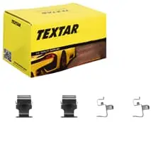 TEXTAR MONTAGESATZ BREMSBELÄGE HINTERACHSE FÜR CITROËN C-CROSSER C4 DODGE Super-Preis