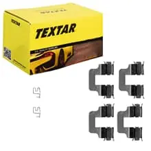 TEXTAR MONTAGESATZ BREMSBELÄGE HINTERACHSE FÜR ABARTH 500 500C ALFA ROMEO 147 Top-Angebot
