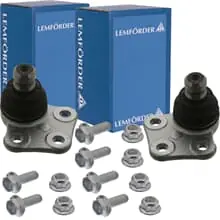 2x LEMFÖRDER TRAGGELENK VORDERACHSE passend für MERCEDES CITAN RENAULT KANGOO Markenprodukt