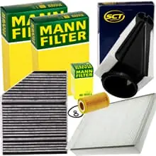 FILTERSET INSPEKTIONSPAKET für MERCEDES C KLASSE W/S 205 C220-250d BlueTec Beliebt