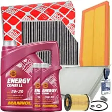 Billig FEBI INSPEKTIONSPAKET+MANNOL 5W30 für MERCEDES CLS C257 GLC X253 C253 200-350 EQ