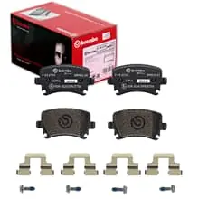 Sonderaktion brembo BREMSBELÄGE XTRA LINE HINTEN für VW CADDY 3 GOLF 5 6 JETTA 3