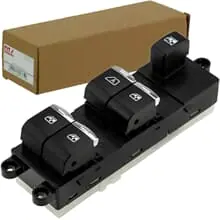 FENSTERHEBER-SCHALTER-EINHEIT VORNE LINKS für NISSAN PATHFINDER R51 QASHQAI J10 Neu