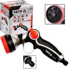 Schnäppchen YATO MULTIBRAUSE GARTENBRAUSE ALU-SPRITZ-PISTOLE 7-Funktionen GARTEN BEWÄSSERN