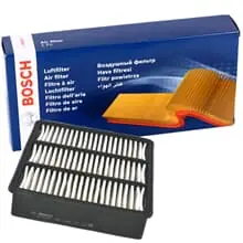 Ausverkauf BOSCH LUFTFILTER für MITSUBISHI COLT V LANCER IV VI VII LANCER CARGO OUTLANDER I