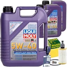 Sichere Zahlung MANN FILTER ÖLFILTER+LIQUI MOLY 5W40 FÜR MERCEDES W/S 212 213 204 205 CLS C/X218