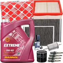 FEBI FILTESET INSPEKTIONSPAKET+MANNOL 5W40 FÜR OPEL ASTRA G H ZAFIRA A 1,6+1,8 i Sofort Bestellen