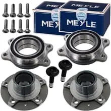 2x MEYLE RADLAGER-SATZ + RADNABE für AUDI A4 (8K, B8) A5 A6 (4G,C7) A7 A8 4H Q5 Sale