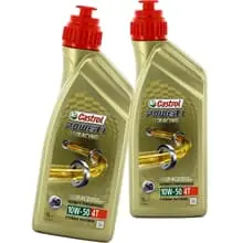 2x1L CASTROL POWER RACING 4T 10W50 4 TAKT MOTORRADÖL API SN JASO MA2 HC-SYNTHESE Sofort Bestellen