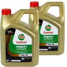 Must-Have 2x 4L CASTROL POWER ULTIMATE 10W50 4T MOTORRAD ÖL passend für API SN JASO MA2