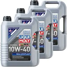 3x5L LIQUI MOLY MOTORÖL MOS2 LEICHTLAUF 10W-40 passend für API SL ACEA A3/B4 Mega-Angebot