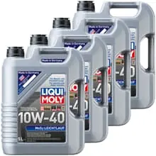 Top-Angebot 4x5L LIQUI MOLY MOTORÖL MOS2 LEICHTLAUF 10W-40 passend für API SL ACEA A3/B4