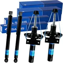 4x SACHS GASDRUCK STOSSDÄMPFER VO+HI für VW SHARAN SEAT ALHAMBRA FORD GALAXY Preisknaller