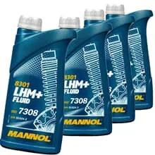 4x1L MANNOL LHM PLUS + HYDRAULIKÖL ÖL GRÜN SERVOÖL BREMSFLÜSSIGKEIT DIN 51524-3 Bestseller
