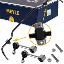 Neuheit MEYLE STABILISATOR STABI STREBE HINTEN für VW GOLF 5+6 PASSAT 3C TOURAN TIGUAN