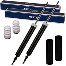 Zertifiziert 2XMEYLE STOSSDÄMPFER+PROTECTION KIT STANDARD HINTEN passend für BMW E81 E90 E92