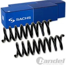 2x SACHS FEDER FAHRWERKSFEDER VORNE für MERCEDES A+B-KLASSE W169 W245 2004-2012 Direkt Vom Hersteller