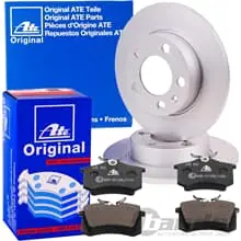 Heißes Angebot ATE BREMSSCHEIBEN + BELÄGE HINTEN für MB W123 /8 W114 W115 PAGODE W126 R107 W108