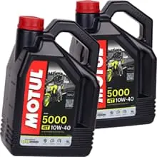 2x 4L MOTUL 5000 4T 10W-40 ÖL MOTORRADÖL 10W40 MOTORÖL MOTORRAD ÖL MA2 API SM SL Kracherpreis