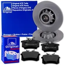 ATE BREMSSCHEIBEN + BELÄGE HINTEN für RENAULT MEGANE 1 GRANDTOUR + SCENIC 1 Schneller Versand