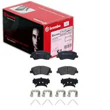 brembo BREMSBELÄGE passend für HYUNDAI ACCENT i20 SOLARIS KIA RIO Neue Ware