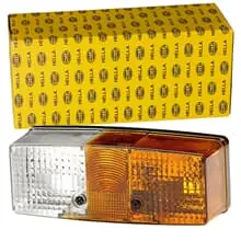 HELLA ERSATZGLAS RÜCKLEUCHTE LICHTSCHEIBE LINKS 9EL 118 703-001 Begrenztes Angebot