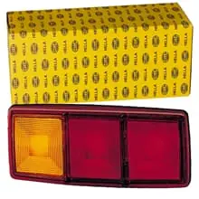 HELLA ERSATZGLAS RÜCKLEUCHTE LICHTSCHEIBE LINKS RECHTS 9EL 147 Schnäppchen