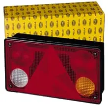 HELLA ERSATZGLAS RÜCKLEUCHTE LICHTSCHEIBE LINKS 9EL 340 203-011 Nur Für Kurze Zeit