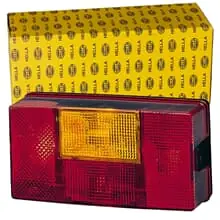 Nur Heute HELLA ERSATZGLAS RÜCKLEUCHTE LICHTSCHEIBE LINKS 9EL 136 819-031