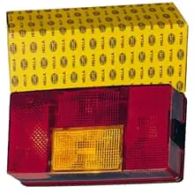 HELLA ERSATZGLAS RÜCKLEUCHTE LICHTSCHEIBE LINKS 9EL 136 819-041 Direkt Vom Hersteller