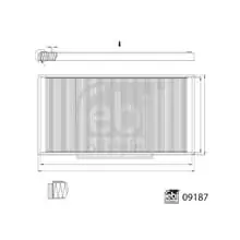FEBI INNENRAUMFILTER POLLENFILTER passend für BMW 5 7 09187 Zertifiziert