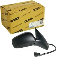TYC AUßENSPIEGEL GRUNDIERT LINKS PASSEND FÜR SKODA OCTAVIA 332-0030 Neu